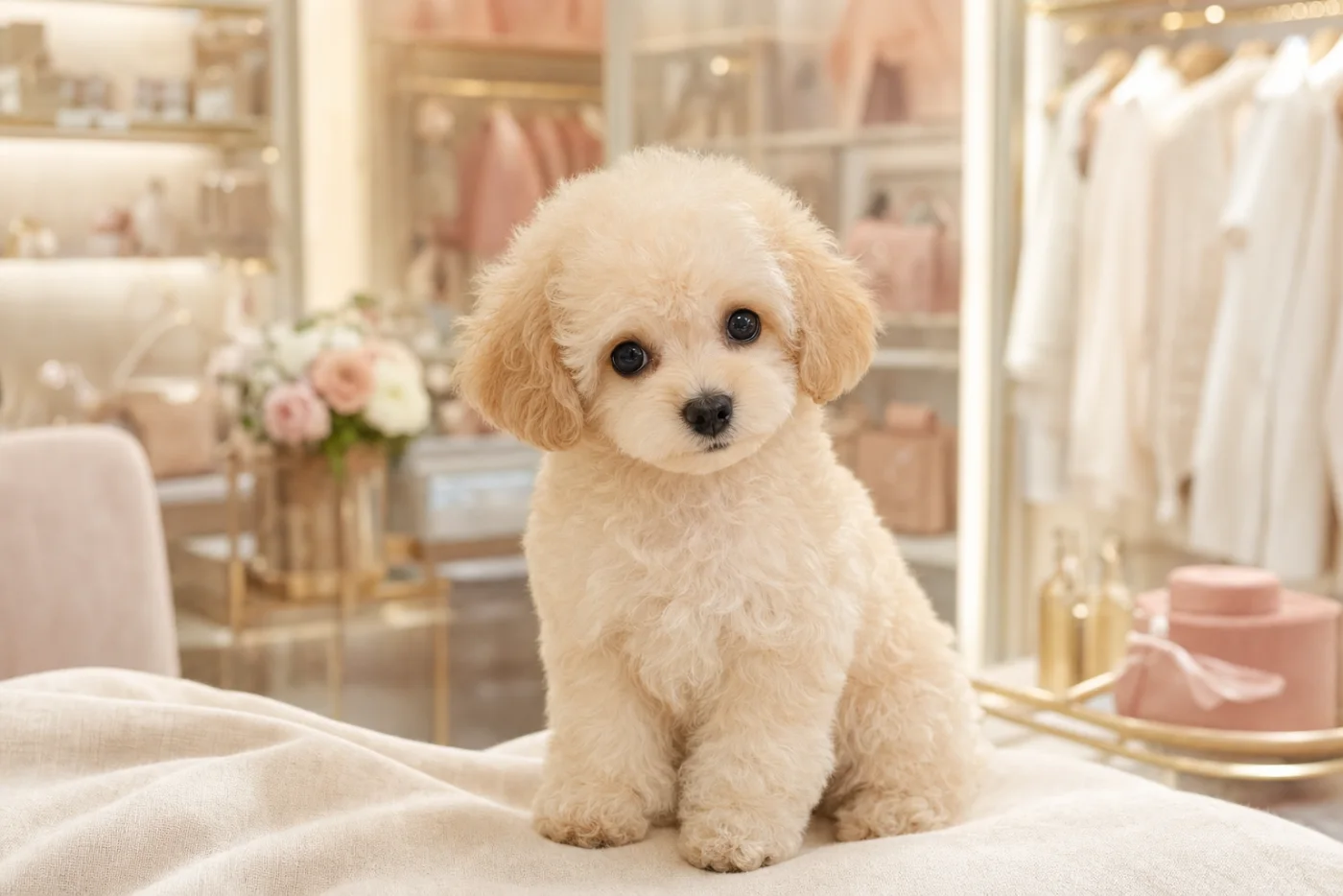 CHOUCHOU のトイプードルの子犬